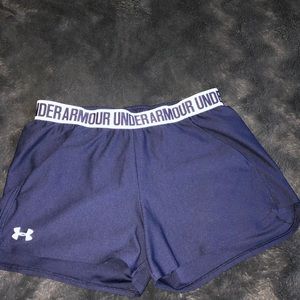 Women’s navy blue Under Armour shorts